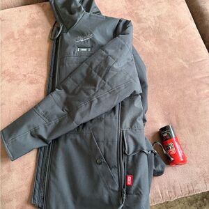 Milwaukee Heated Gray Performance Jacket for Men